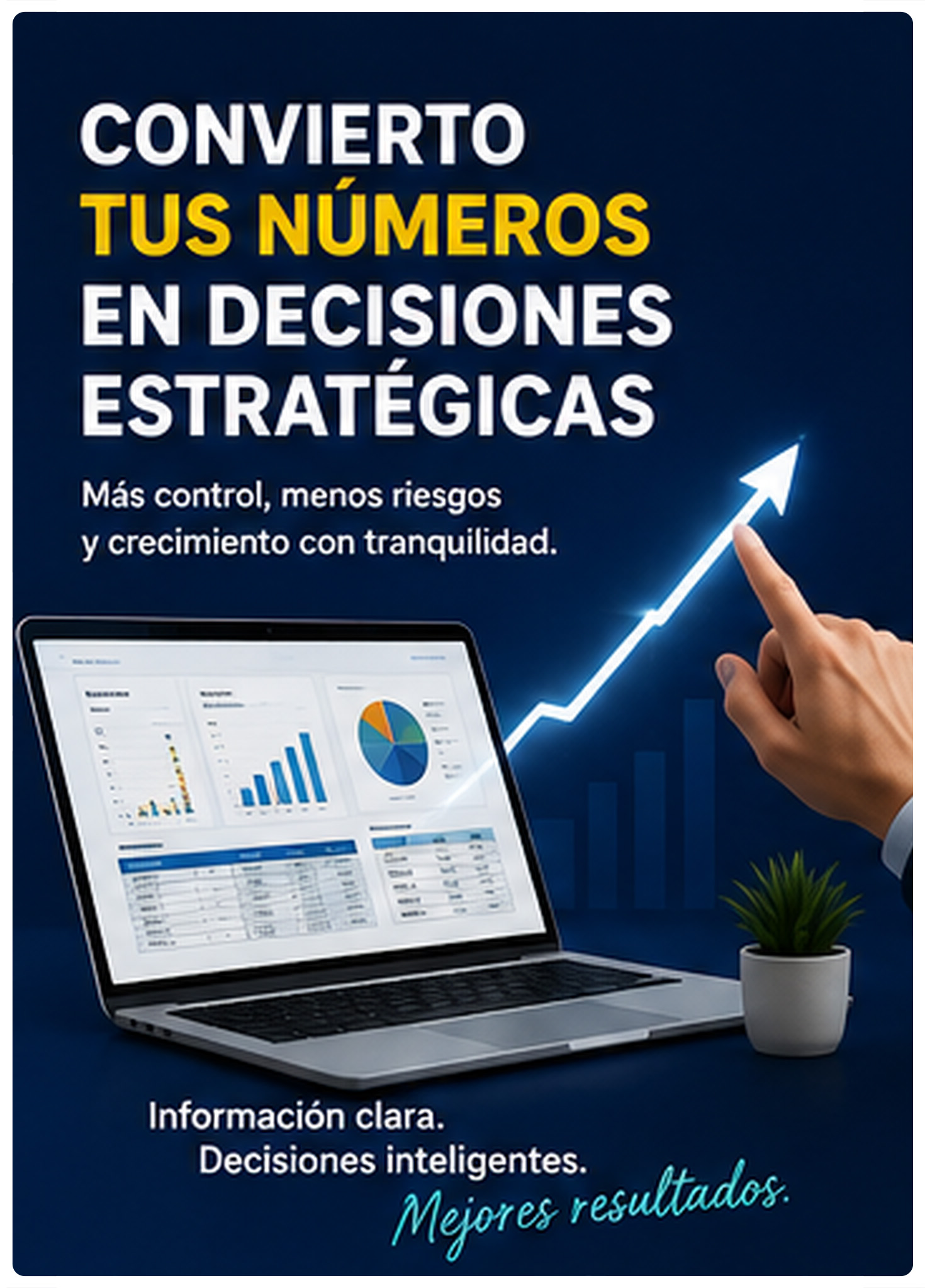 Consultora en Gestión empresarial con enfoque estratégico, ayudo a Pymes y emprendedores a crear soluciones en diferentes estrategias