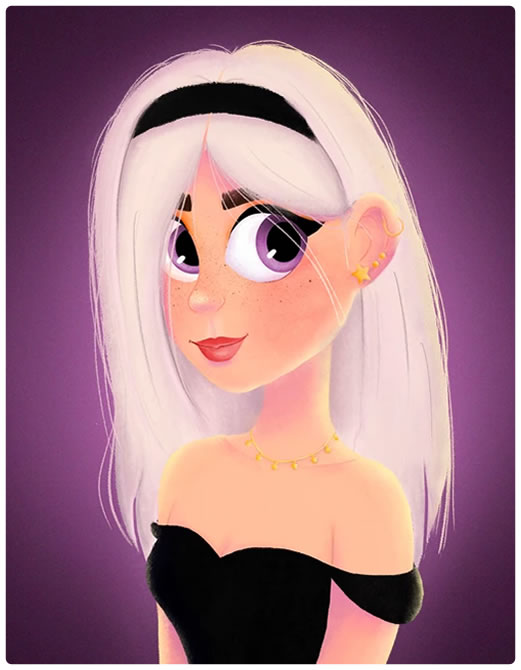 Animadora digital Carolina Gomes - Dibujantes e Ilustradores independientes en Bogotá, Colombia y Latinoamérica